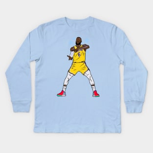 LeBron James Ice In My Veins Kids Long Sleeve T-Shirt